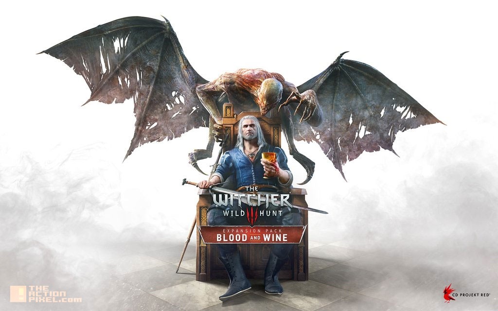 the witcher 3, wild hunt,blood and wine, dlc, cover art, expansion pack, downloadable content, cd projekt red, cpr,geralt, key art, 