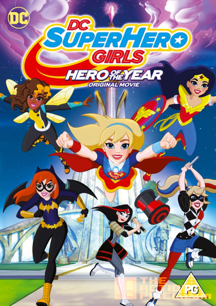 dc superhero girls, dc, dc comics, super hero, super hero high, hero of the year, wb animation , warner bros., trailer,the action pixel, entertainment on tap