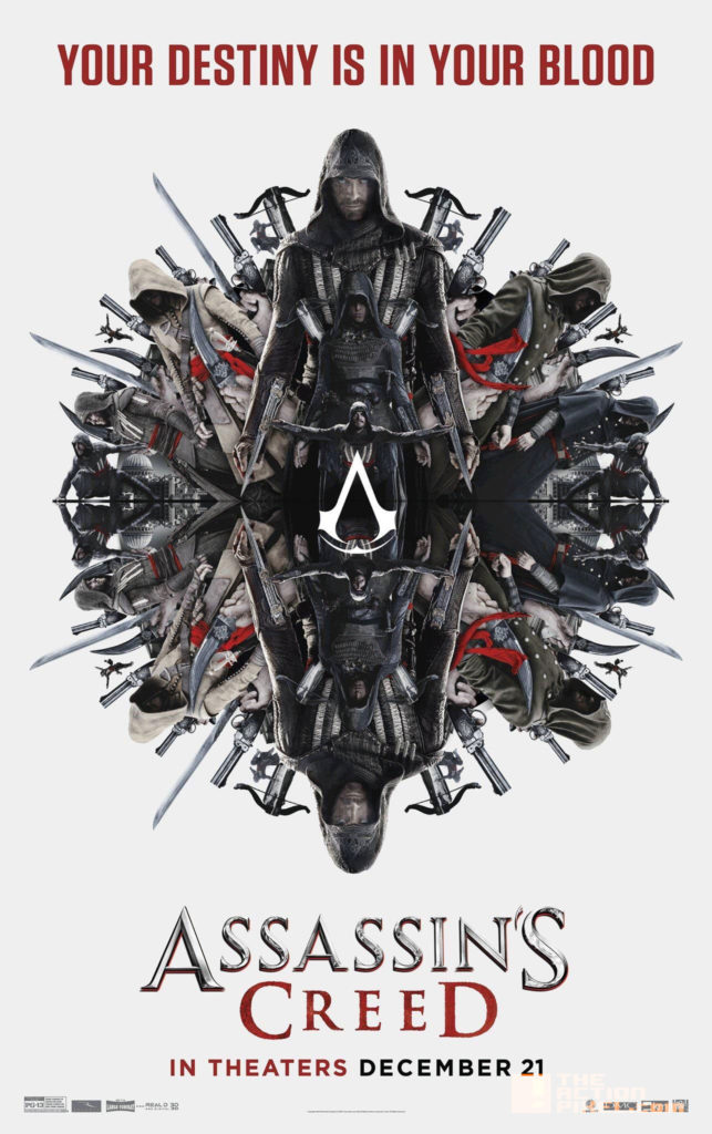 assassins creed, poster , assassin's creed, ubisoft, the action pixel, entertainment on tap, assassins creed, callum lynch,michael fassbender, ac, ubisoft, preview, images,stills,exclusive, the action pixel, entertainment on tap,video game movie, stills,