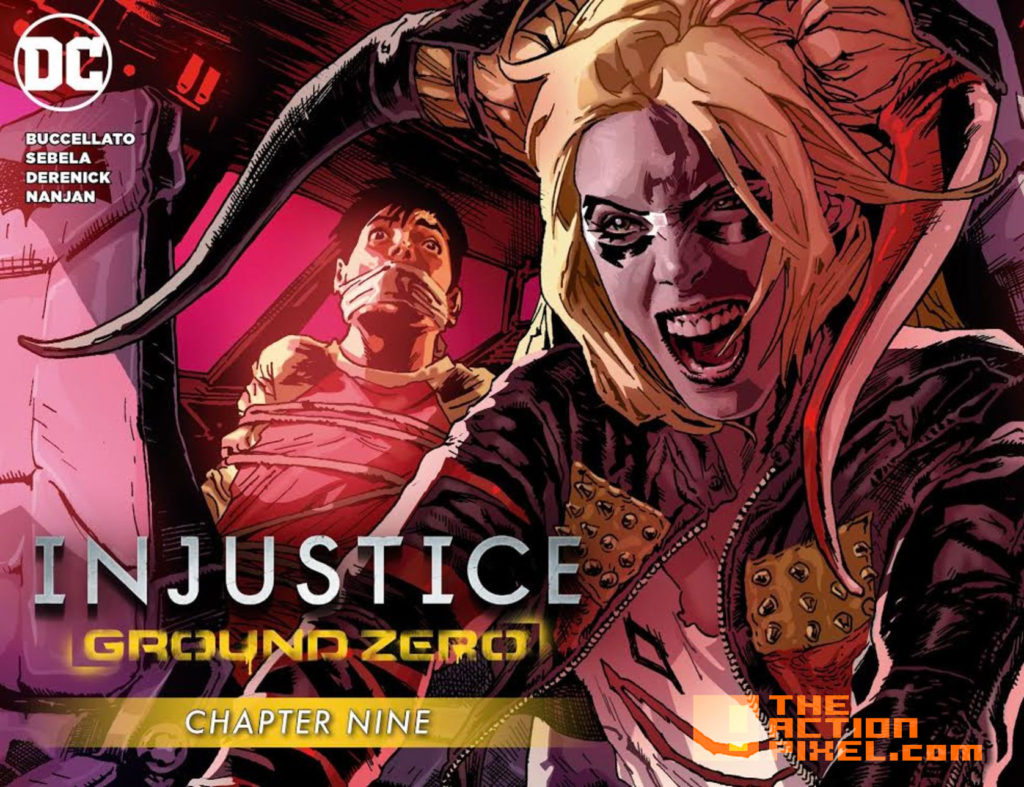 injustice: ground zero, injustice, injustice 2, harley quinn, entertainment on tap, comic series, dc comics, wb games, netherrealm studios, 