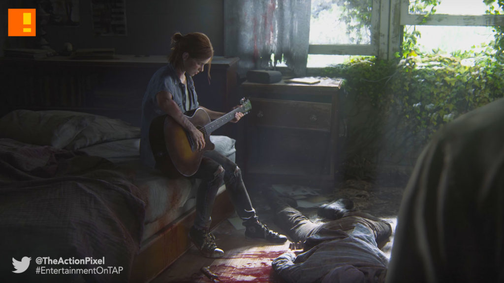 the last of us , the last of us 2, the last of us part 2, the action pixel, playstation, psx, playstation 4, ellie, joel, reveal trailer, trailer, entertainment on tap,