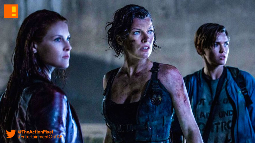 resident evil, timeline, the action pixel, entertainment on tap, tap reviews, screen gems, sony, capcom, milla jovovich, resident evil, poster, resident evil: the final chapter, the final chapter, screen gem, sony pictures, capcom,