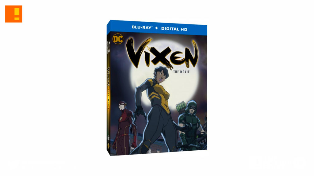 vixen: the movie, vixen, dc comics,dc entertainment, arrow, cw, cw seed, the flash, the cw network, blu-ray, entertainment on tap, the action pixel