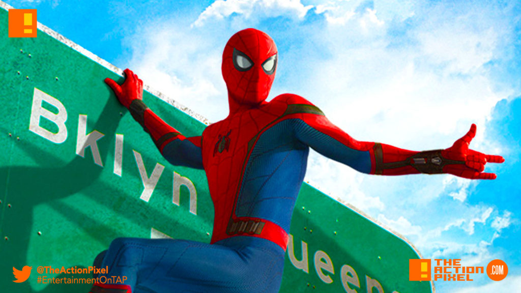 spiderman, poster spider-man: homecoming, spider-man, spiderman, homecoming, marvel, marvel comics, disney, marvel studios, sony, the action pixel, entertainment on tap, tom holland,
