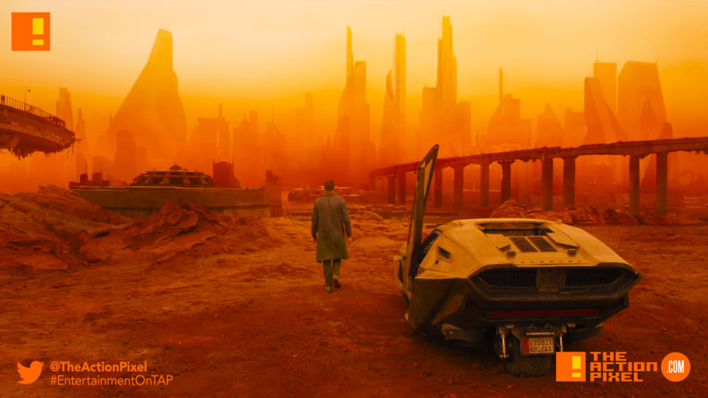 blade runner 2049, ryan gosling, harrison ford, trailer, sony, columbia, icon, warner bros. entertainment , the action pixel, entertainment on tap, rick deckard,blade runner,poster, teaser, warner bros, columbia,
