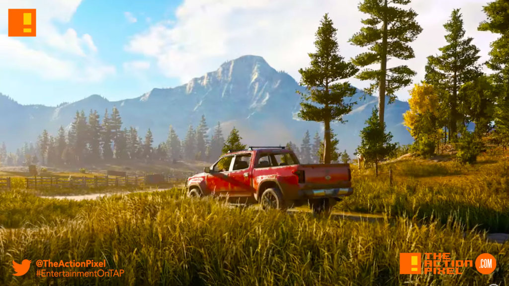 far cry, ubisoft, teaser, montana, hope country, america, teaser, teaser trailers, trailers, worldwide reveal, the action pixel,entertainment on tap,trailer, announce trailer,reveal trailer, friend for hire, co-op, pgw 2017 ,paris games week