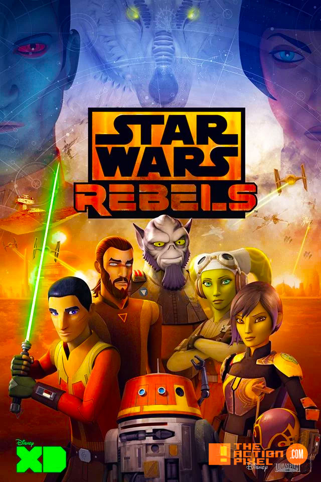 poster, sw rebels, star wars rebels , Season 4, the action pixel, disney, lucasfilm, disney xd, the action pixel, entertainment on tap,