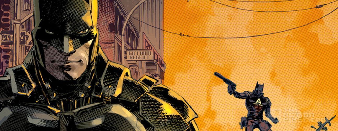 batman Arkham Knight comic cover. Dc comics. The Action Pixel. @TheActionPixel
