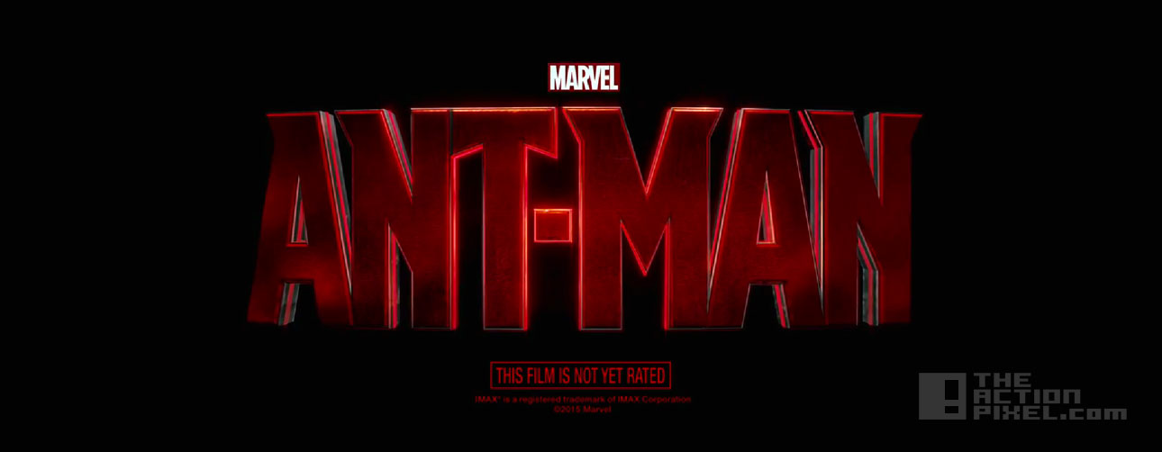 Ant-Man Title. Marvel. The Action Pixel. @theactionpixel