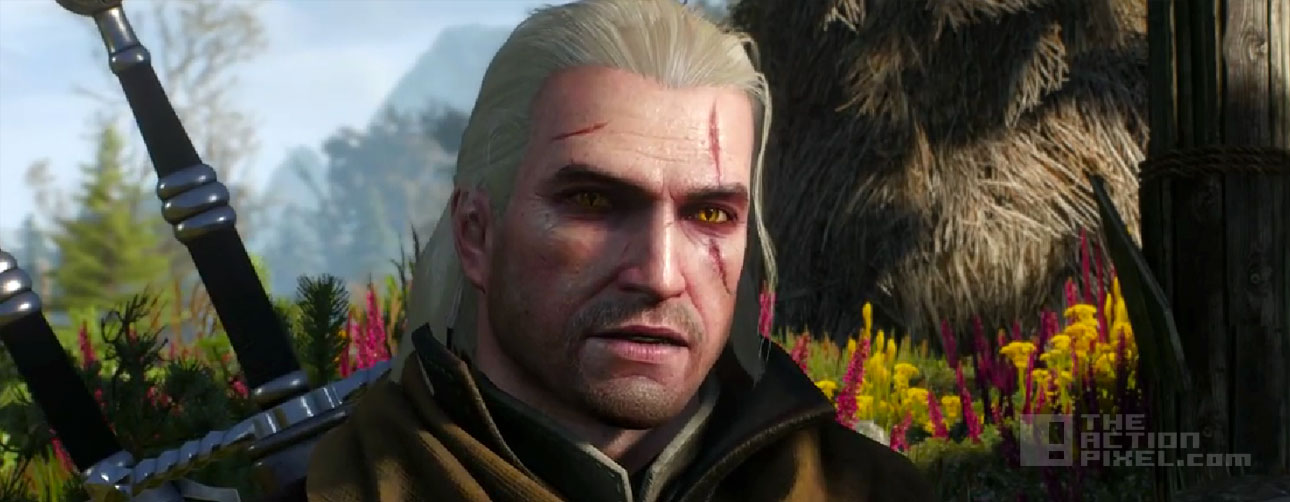 geralt the Witcher 3: wild hunt. the action pixel. The action pixel. CD Projekt Red