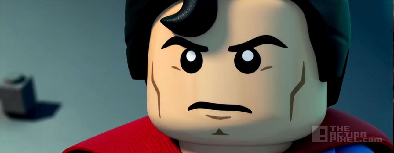 lego Superman. LEGO DC Super Heroes: Justice League vs. Bizarro League. the action pixel. @theactionpixel