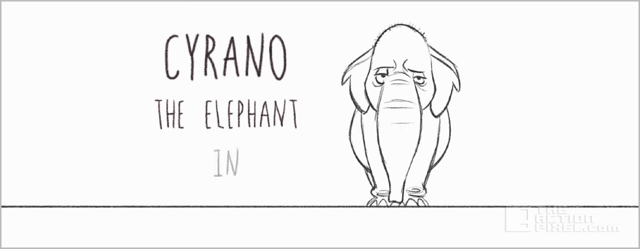 cyrano. the elephant. aaron blaise. the action pixel. @theactionpixel
