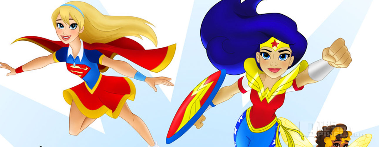 dc super hero girls Banner. the action pixel. @theactionpixel