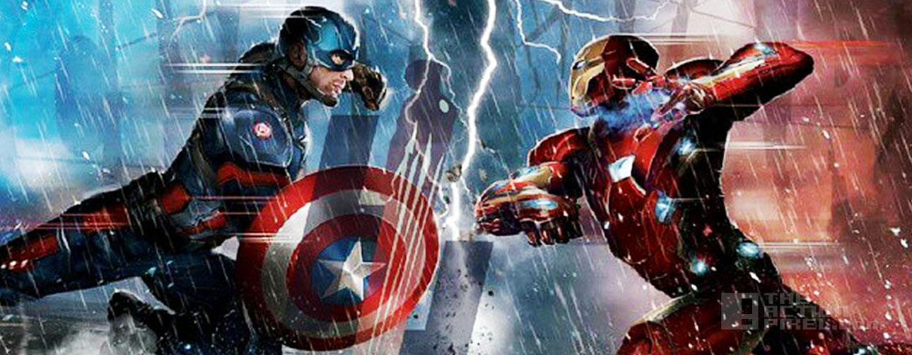 civil war. captain america 3. iron man. The action pixel @theactionpixel