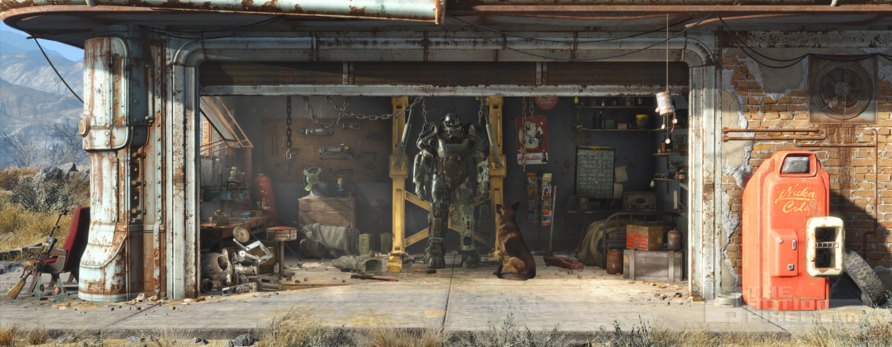 fallout 4. bethesda softworks. the action pixel. @theactionpixel