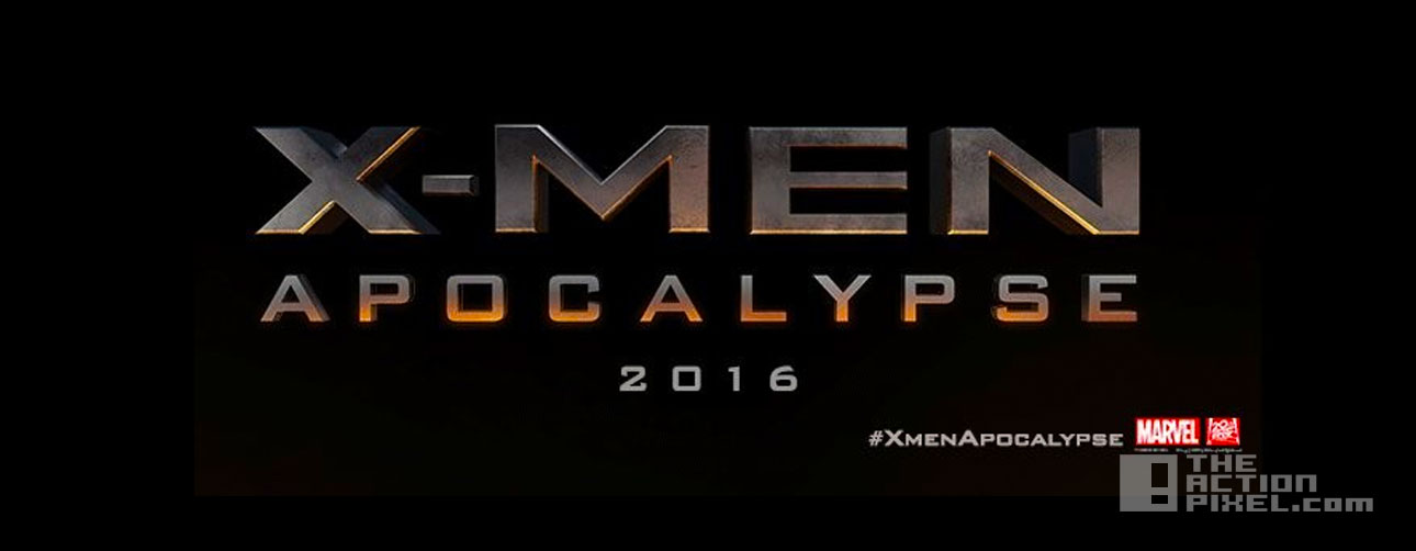 xmen apocalypse title. 20th century fox. marvel. the action pixe. @theactionpixel