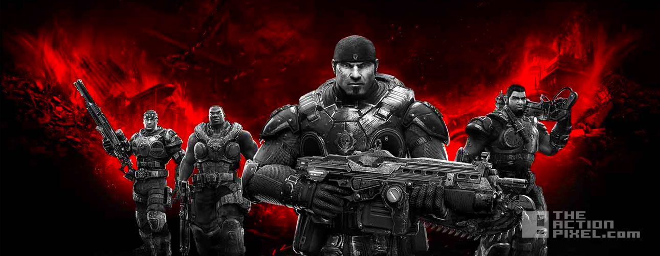 gears of war Ultimate edition. xbox. microsoft. the action pixel. @theactionpixel