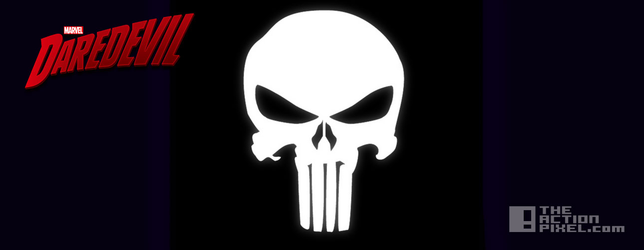 punisher skull daredevil. marvel. netflix. the action pixel. @theactionpixel