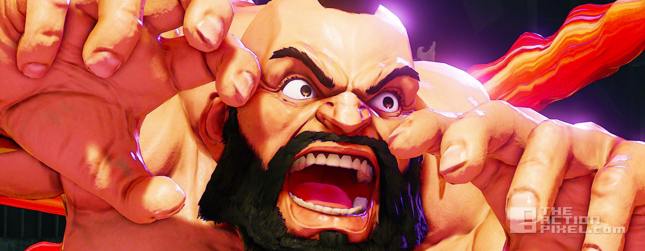 zangief. street fighter v. street fighter 5. capcom. the action pixel. @theactionpixel