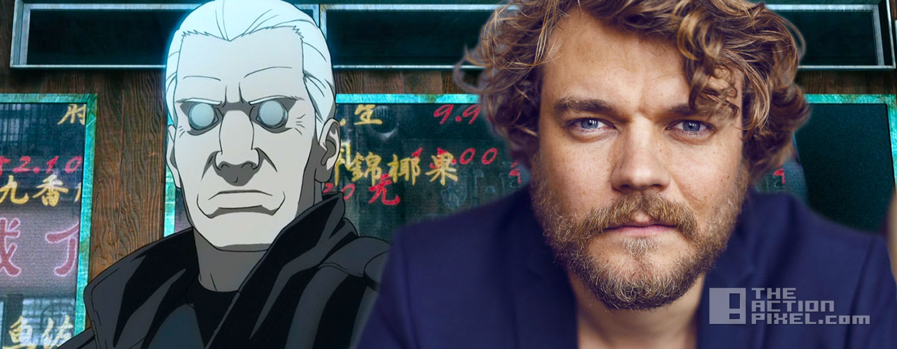 Pilou Asbaek cast as Batou. ghost in the shell. dreamworks. the action pixel. @theactionpixel