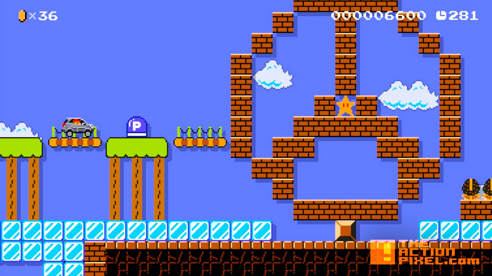 mercedes-benz gla. super Mario Maker. the action pixel. @theactionpixel