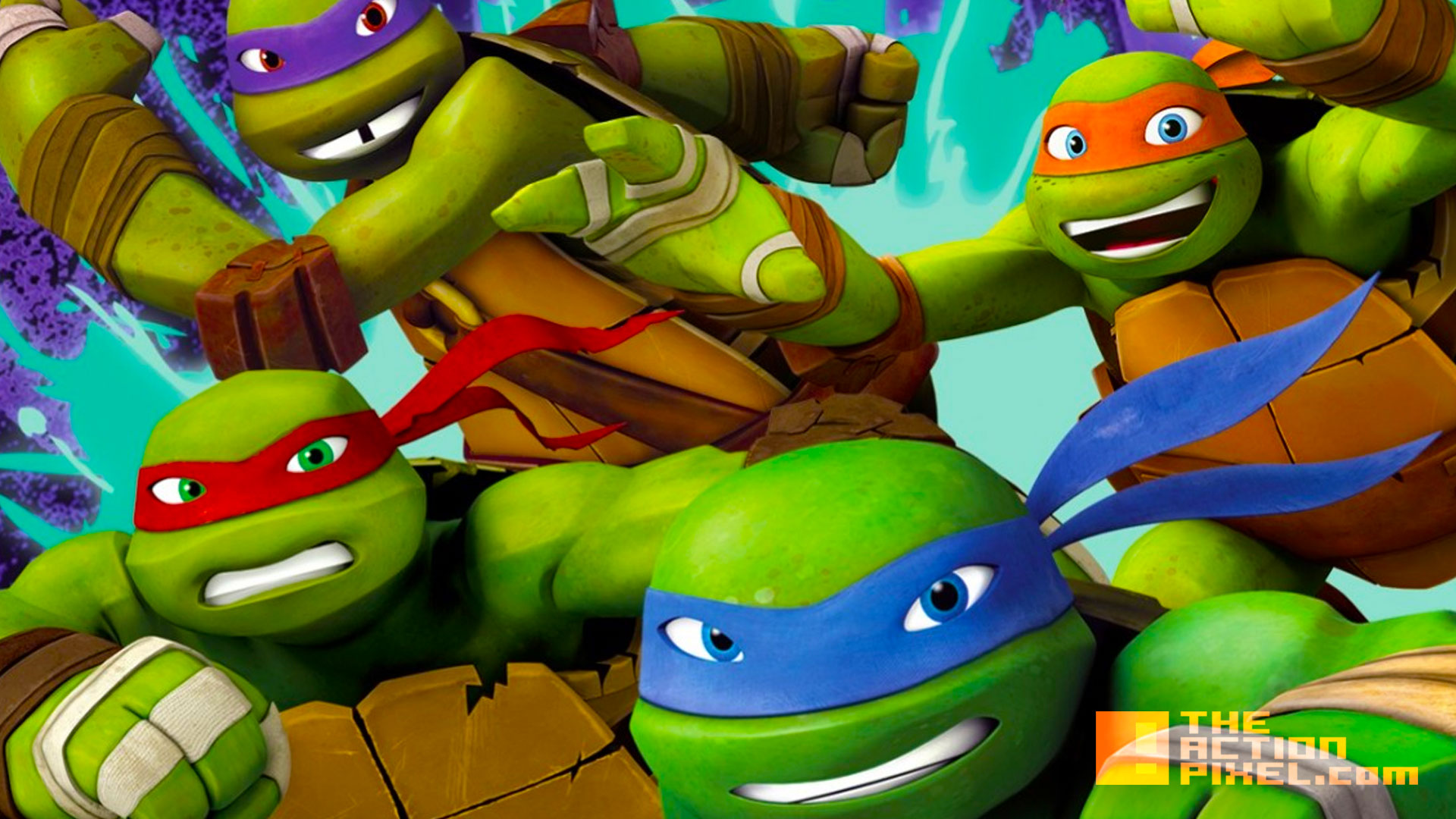 teenage mutant ninja turtles. the action pixel. @theactionpixel