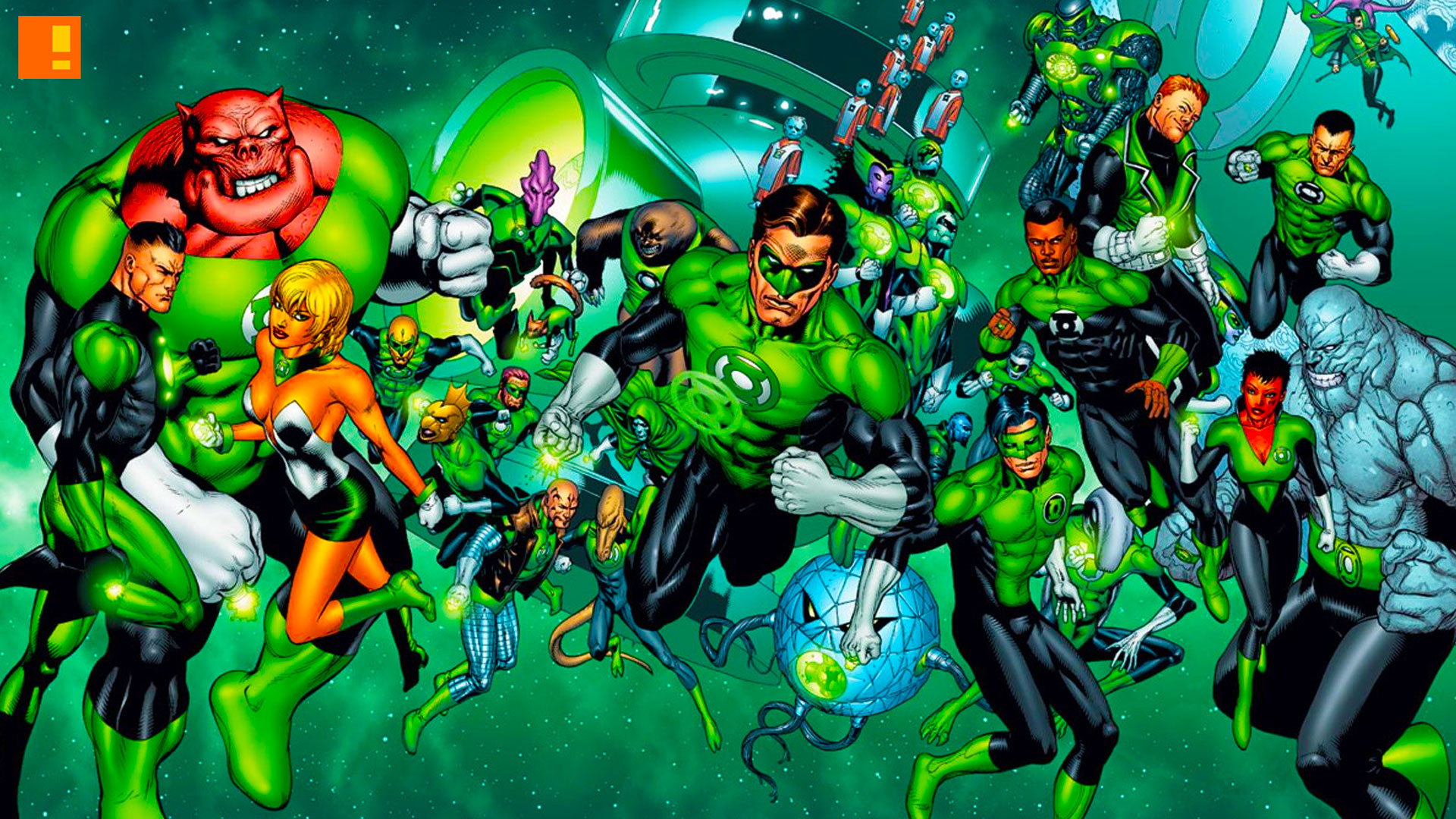 green lantern corps. dc comics. the action pixel. @theactionpixel