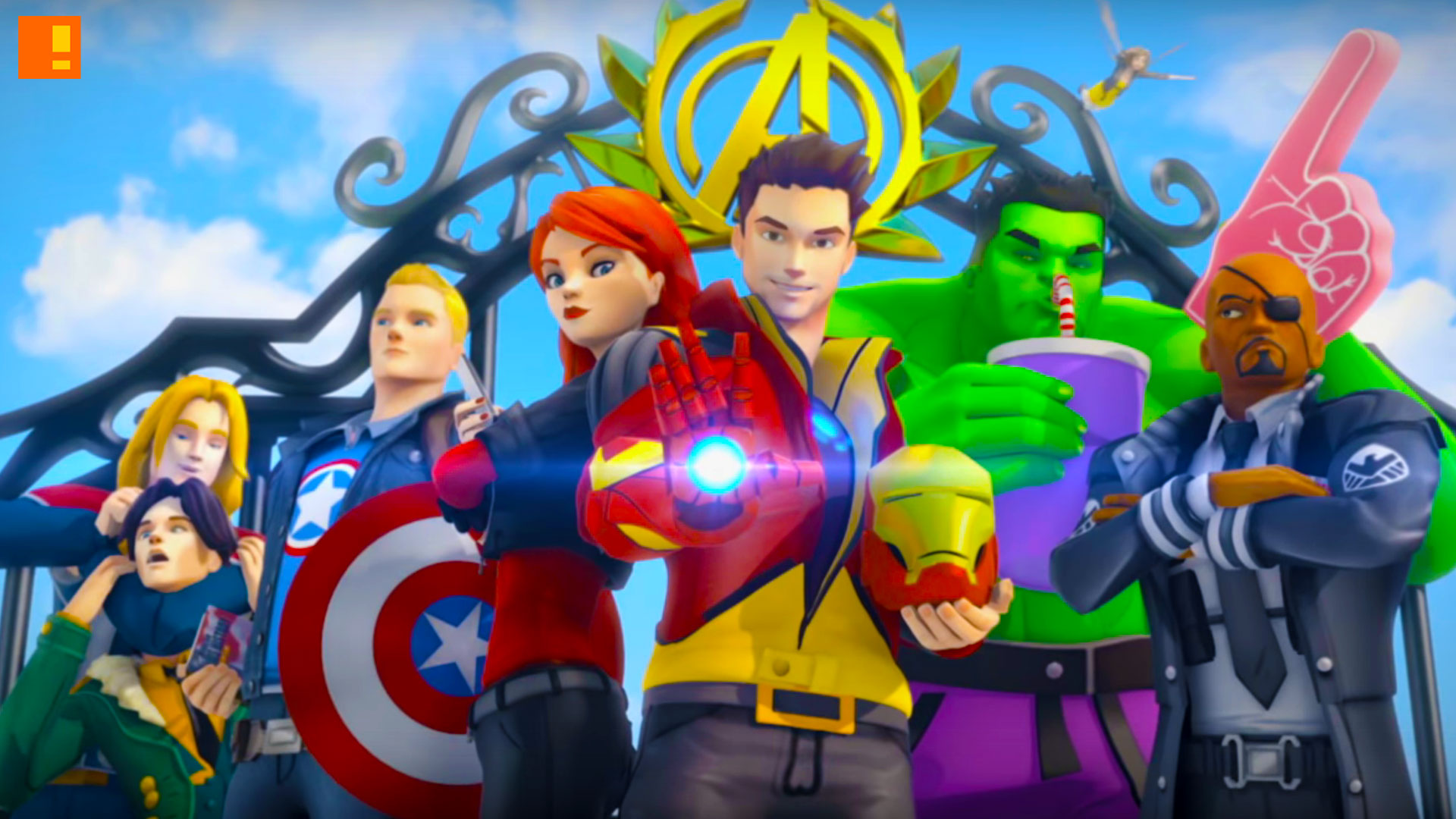 marvel avengers academy. the action pixel. marvel. tiny co. the action pixel. @theactionpixel