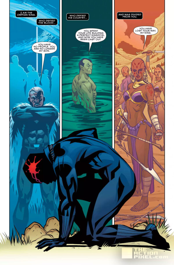 New “Black Panther” first issue in comic series is a layered