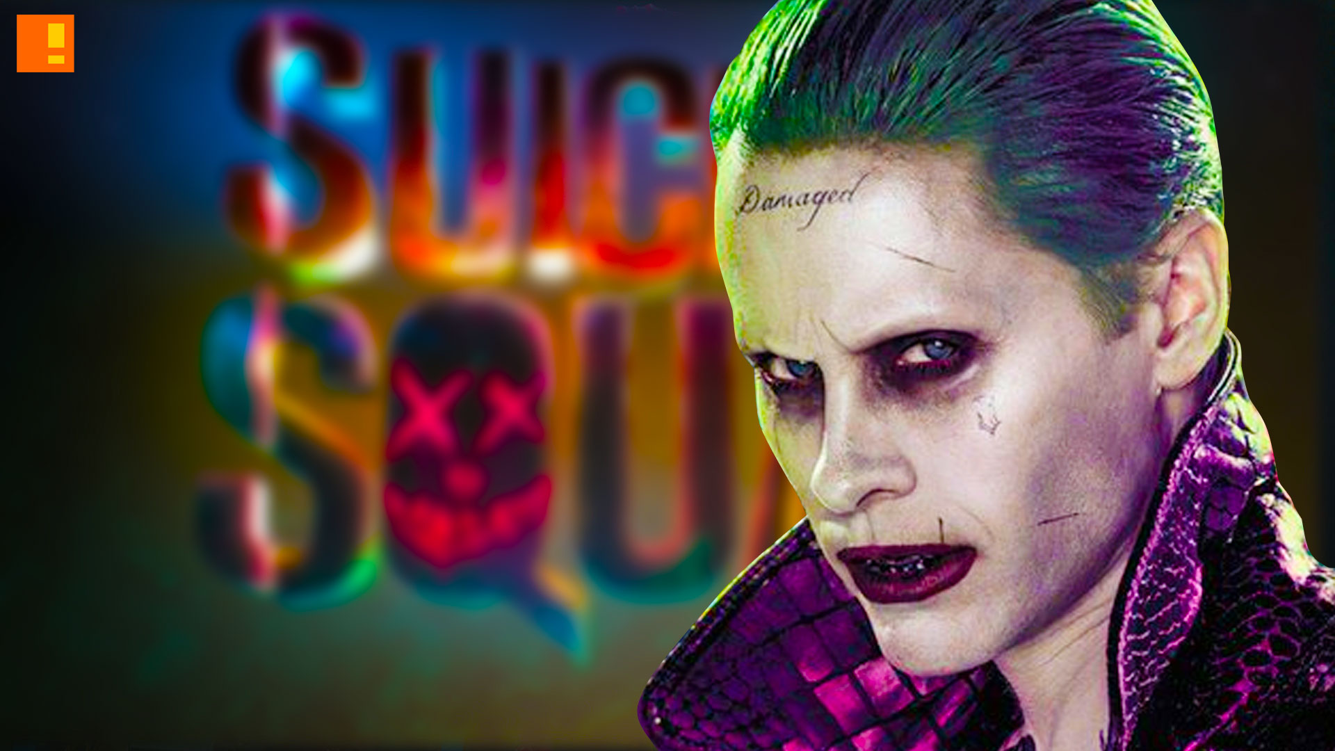 suicide squad, joker, banner, poster, entertainment on tap, the action pixel,