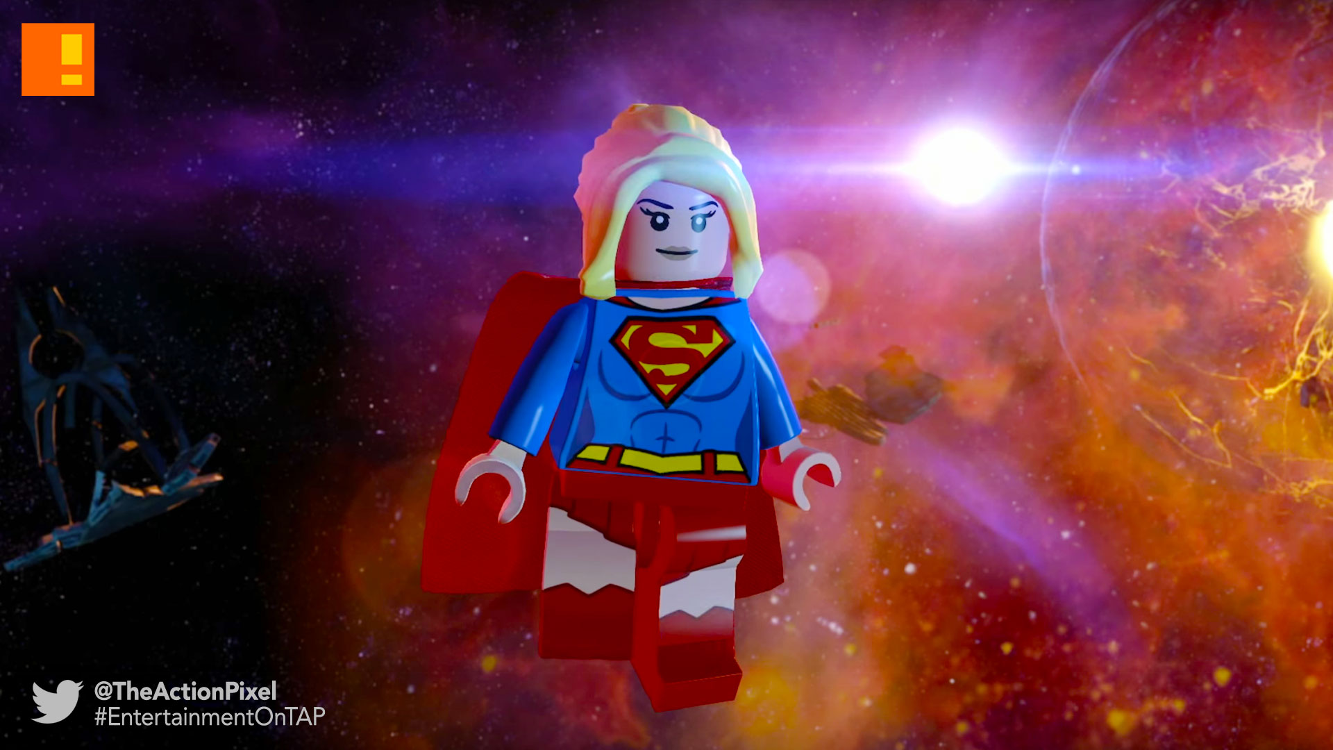 supergirl, lego dimensions, wb games, the action pixel, entertainment on tap,