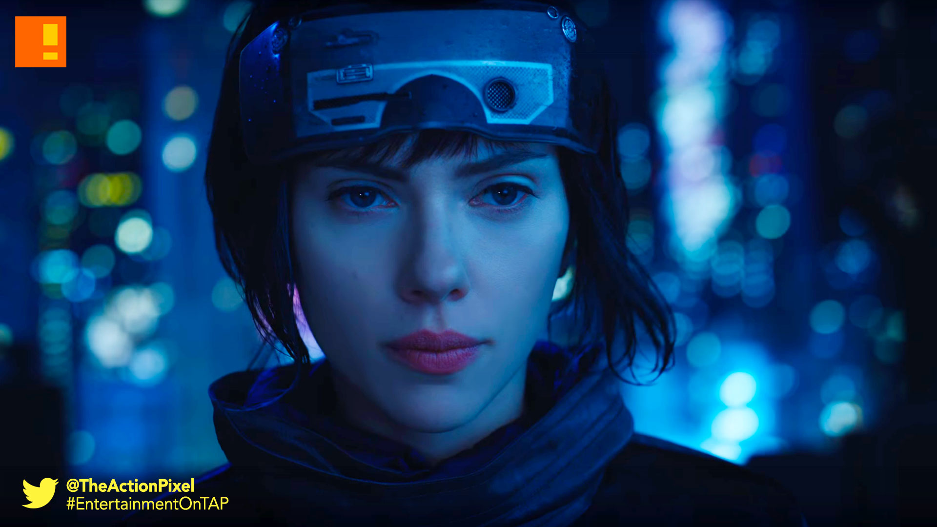 gits,trailer, major, trailer, ghost in the shell, paramount pictures, the action pixel, entertainment on tap