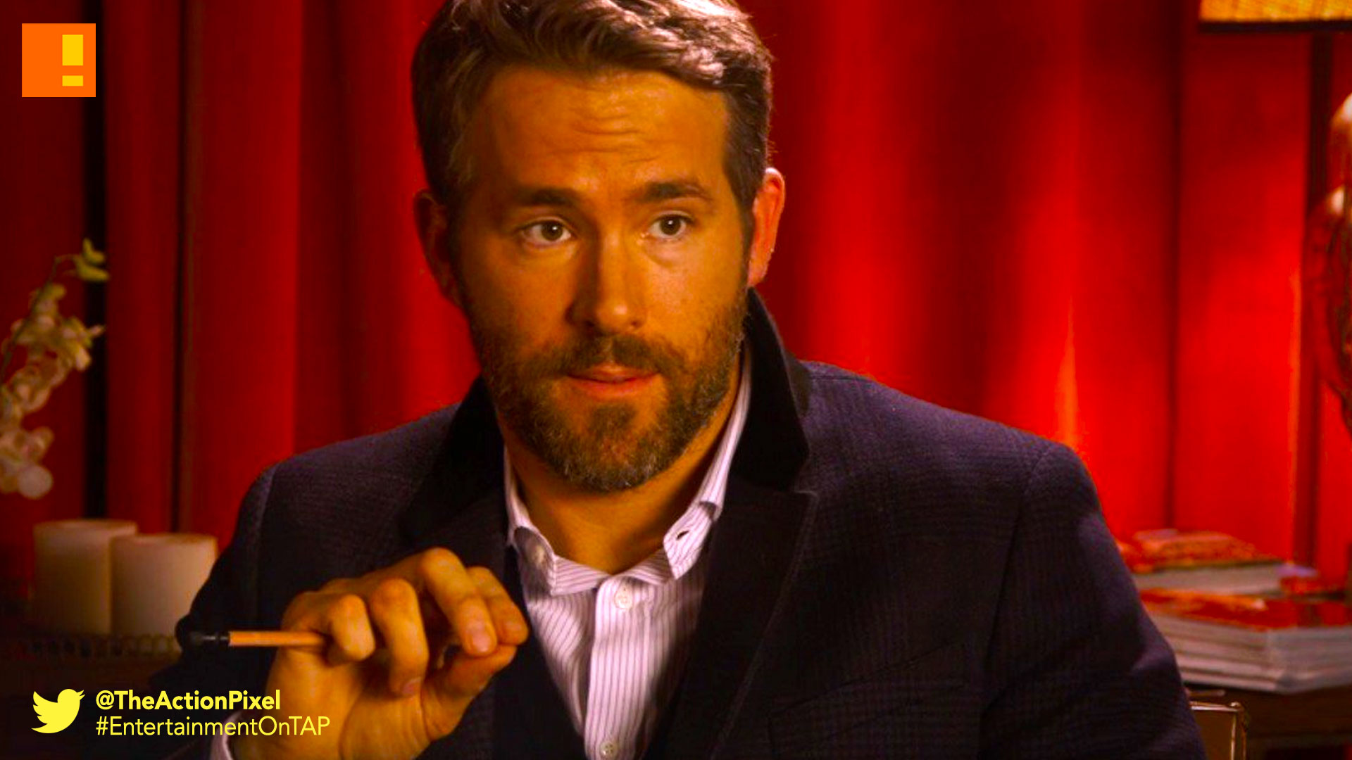 ryan reynolds, the action pixel, entertainment on tap,