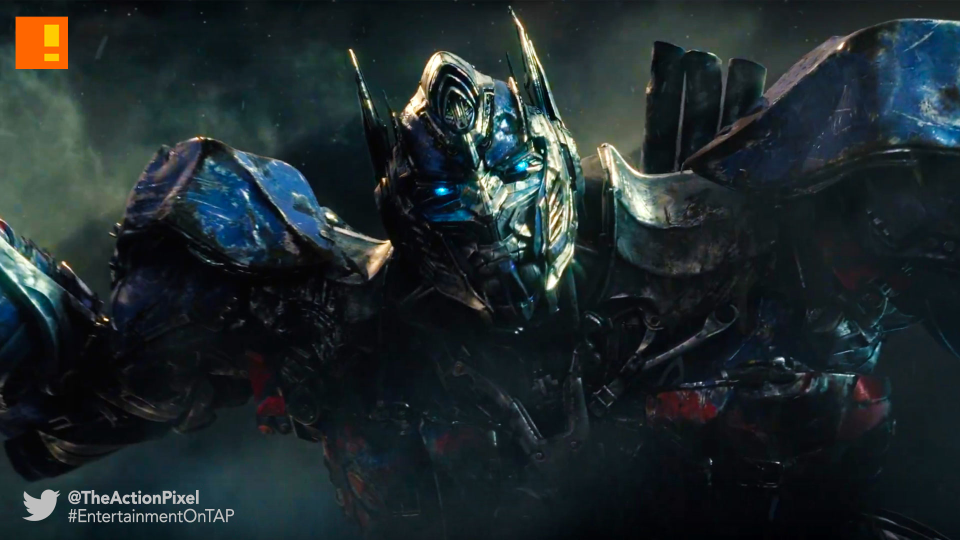megatron, transformers, the last knight, transformers: the last knight, paramount pictures, entertainment on tap, the action pixel, omnicron, teaser, trailer, optimus prime, michael bay,