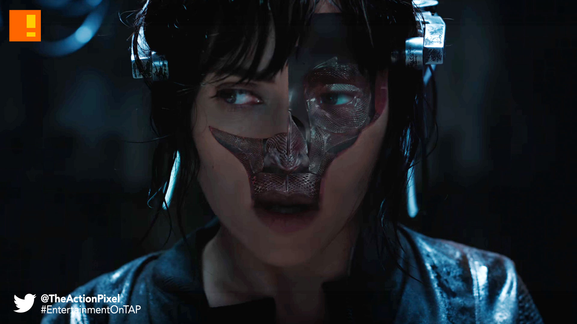 gits,trailer, major, trailer, ghost in the shell, paramount pictures, the action pixel, entertainment on tap