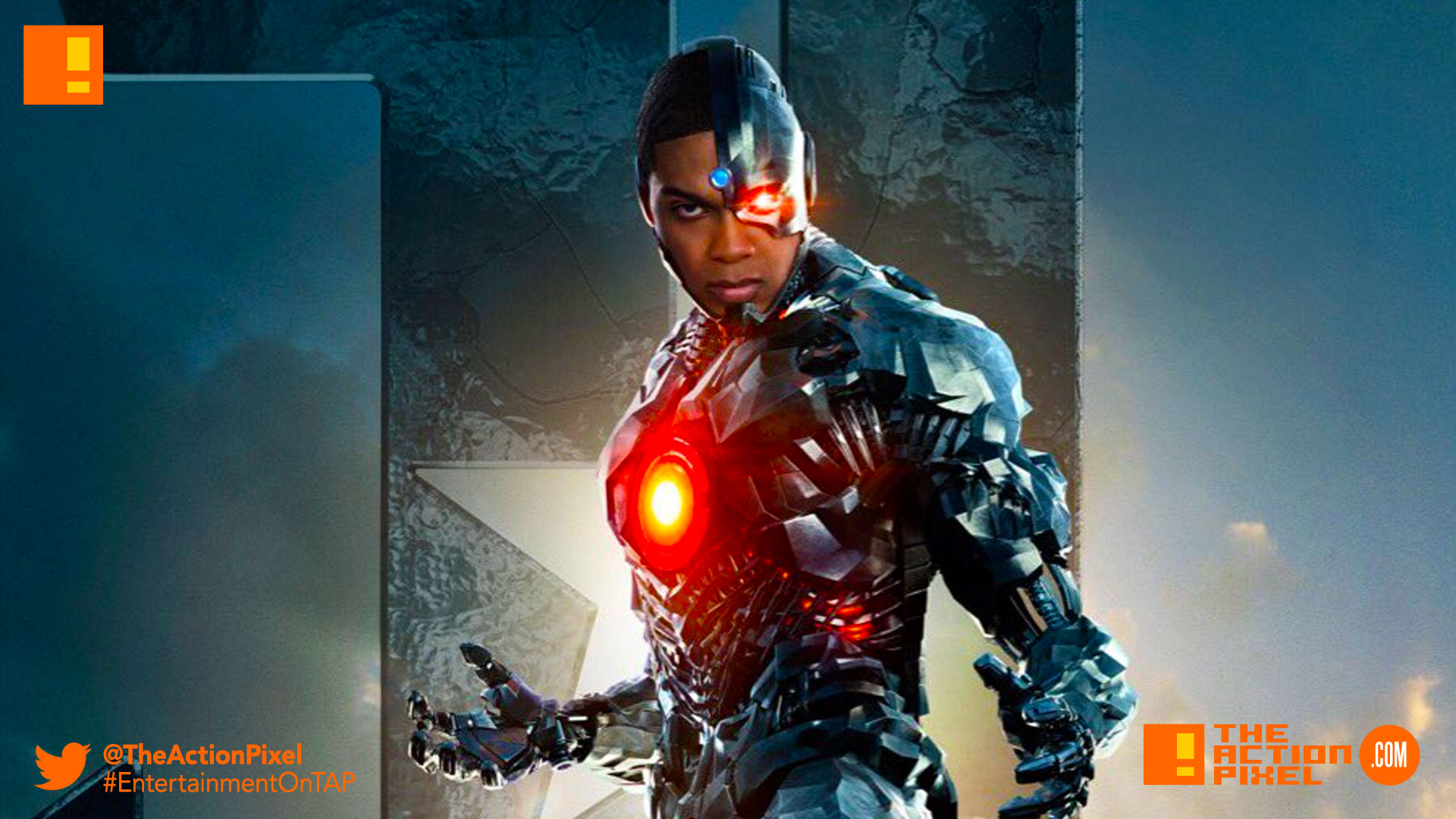 cyborg, banner, ray fisher, the action pixel, wb pictures, warner bros, warner bros. entertainment, the action pixel,