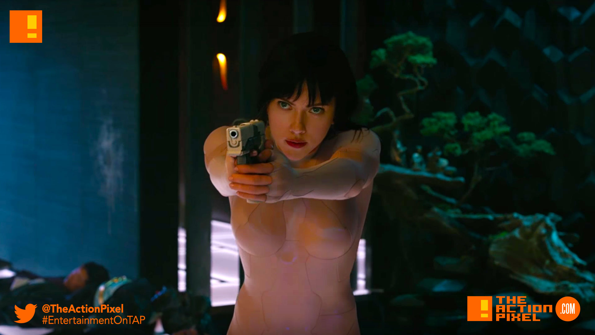 major, gits,trailer, major, trailer, ghost in the shell, paramount pictures, the action pixel, entertainment on tap