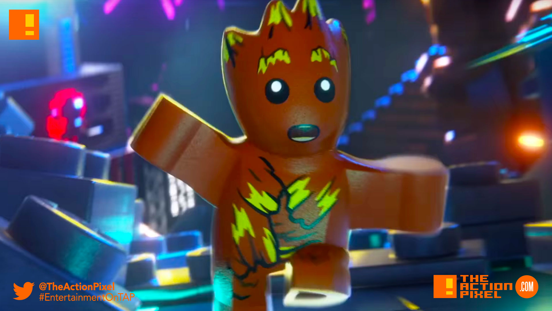 groot, lego marvel super heroes 2, teaser, trailer, marvel, lego, groot,gotg, guardians of the galaxy, doctor strange, entertainment on tap, the action pixel,