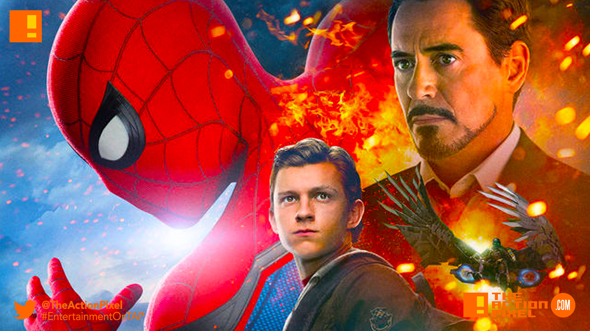 spiderman, poster spider-man: homecoming, spider-man, spiderman, homecoming, marvel, marvel comics, disney, marvel studios, sony, the action pixel, entertainment on tap, tom holland, images,vulture, trailer, trailer 3,poster,iron man, robert downey jr., michael keaton,