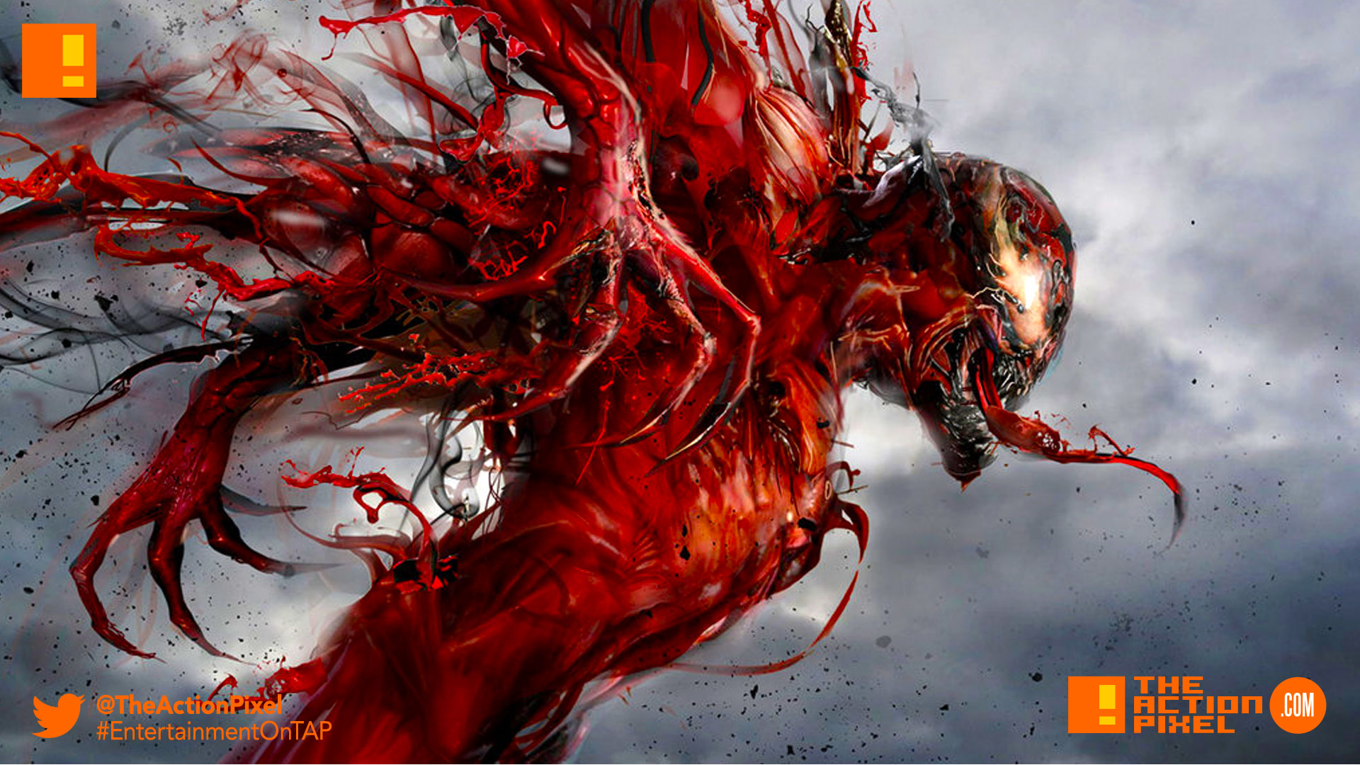 carnage, venom, marvel, marvel comics, sony pictures, sony, the action pixel, entertainment on tap,
