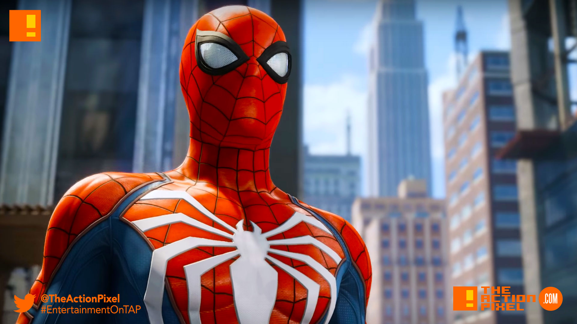 spider-man, marvel, marvel's spider-man,ps4,playstation 4, playstation, peter parker, demons, wilson fisk, fisk, king pin, gameplay trailer, e3 , e3 2017, electronic entertainment expo, marvel comics,the action pixel, entertainment on tap, insomniac games,