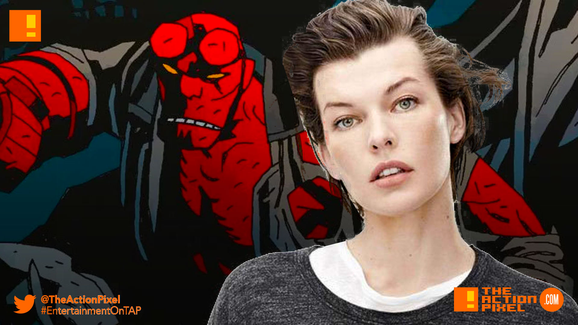 milla jovovich, blood queen, hellboy and the blood queen, entertainment on tap, the action pixel,