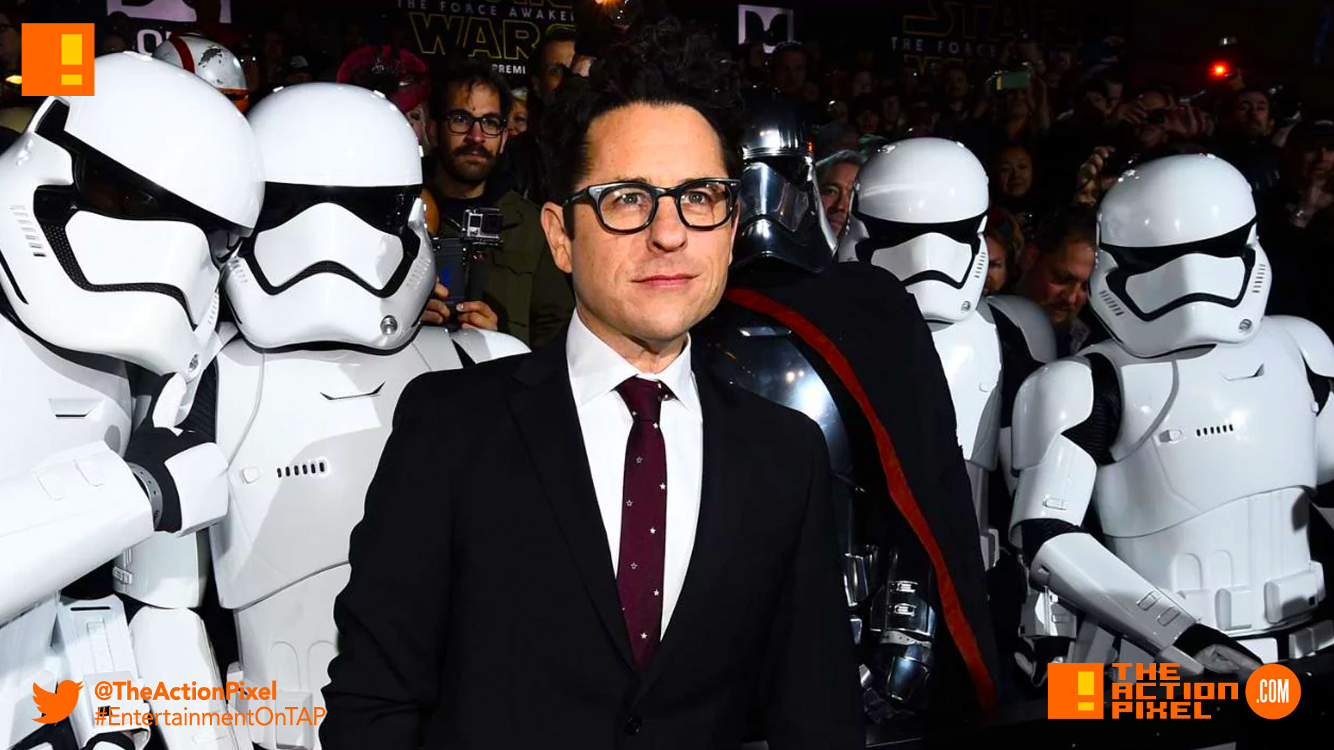 star wars, j.j abrams, director , disney, lucasfilm, the force awakens, the action pixel, entertainment on tap,