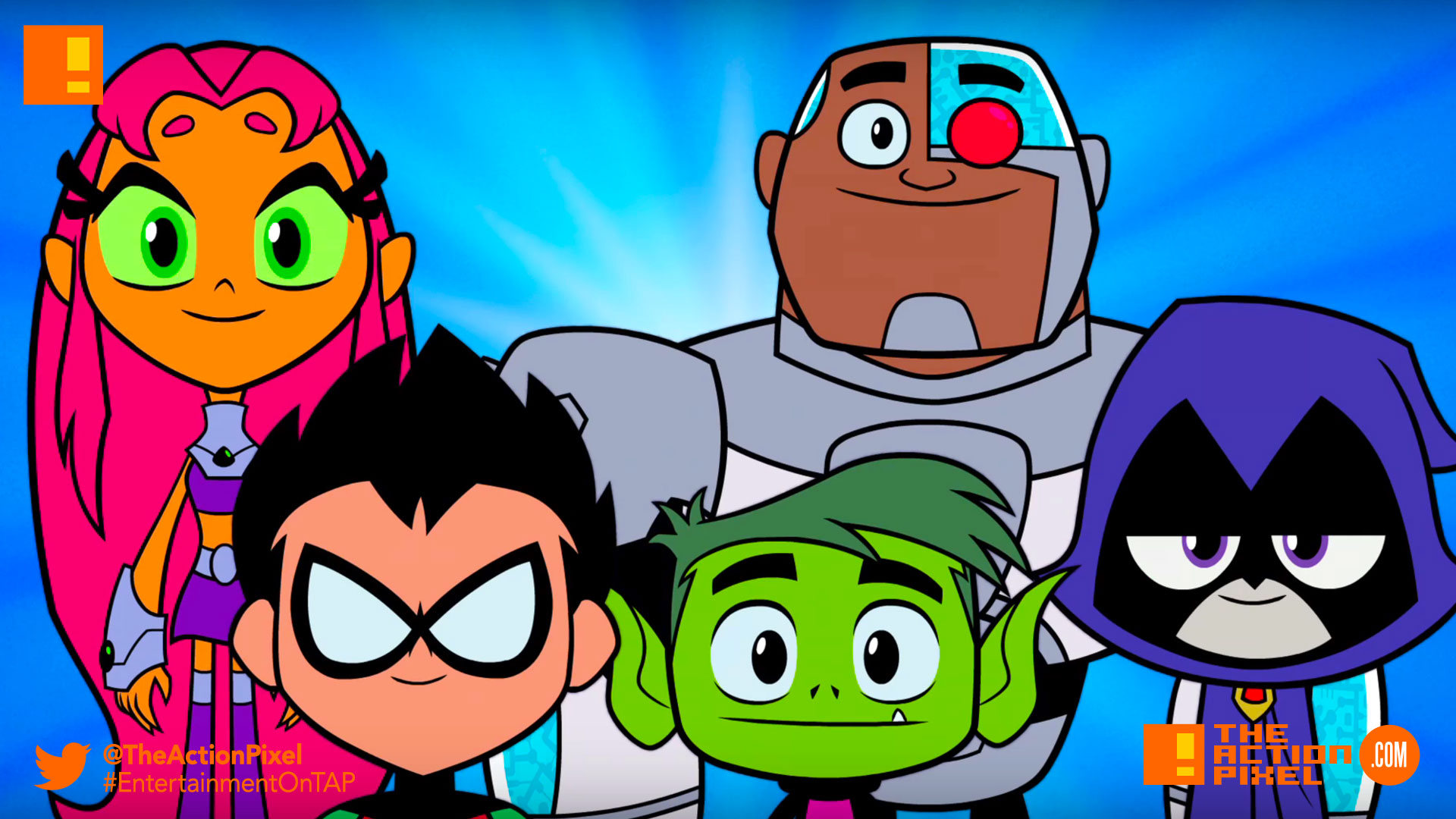 teen titans go!, teen titans go! movie, teen titans, robin, robin, cyborg, starfire, beast boy, dc comics, the action pixel, entertainment on tap,teen titans go! to the movies,