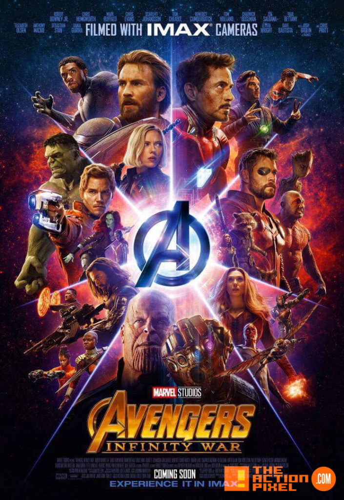 imax, imax poster, loki, thor,marvel infinity war,avengers, avengers: infinity war, entertainment on tap,the action pixel, marvel , marvel studios, marvel comics , thanos, infinity stones, guardians of the galaxy, thor, iron man, steve rogers, captain america, stills,wong, black panther, black scarlet, black widow, scarlet witch, gamora, thor, guardians of the galaxy, groot, rocket, rocket raccoon, captain america, poster, character posters, drax, star-lord, falcon,the hulk, iron man, shuri,okoye, spider-man, peter parker, wong, doctor strange, vision, winter soldier, 