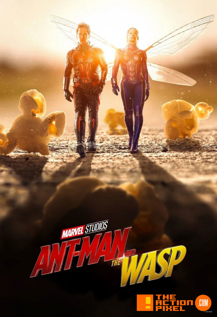 ant-man and the wasp, antman and the wasp, ant-man & the wasp, marvel, marvel studios, marvel comics, entertainment on tap,the action pixel, entertainment on tap,evangeline lilly, paul rudd, hannah john-kamen,laurence fishburne,michelle pfeiffer, michael douglas,fandango