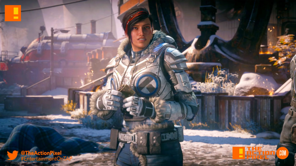 gears 5, gears of war, gears of war 5, xbox, xbox e3, e3, announce trailer,trailer, cinematic, sera, locust,the action pixel, entertainment on tap,