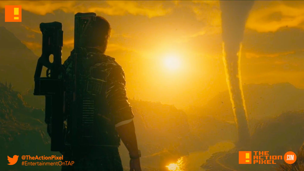 just cause 4, announcement gameplay trailer, trailer, the action pixel, entertainment on tap, rico,