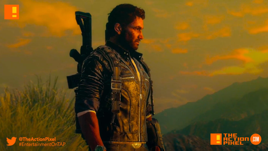 just cause 4, announcement gameplay trailer, trailer, the action pixel, entertainment on tap, rico,