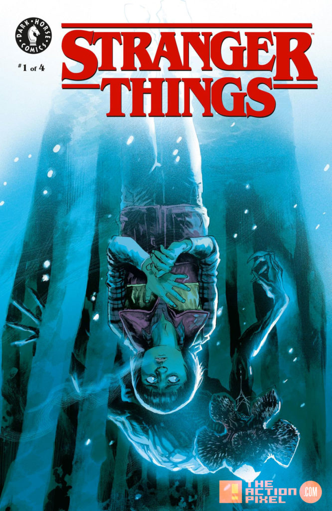 Kyle Lambert, Netflix, stranger things , stranger things 2, the action pixel, will ayer, comic book, dark horse comics, netflix series, dark horse, preview, panel art, demagorgon, eleven, el, L, the action pixel, entertainment on tap,Patrick Satterfield, Rafael Albuquerque
